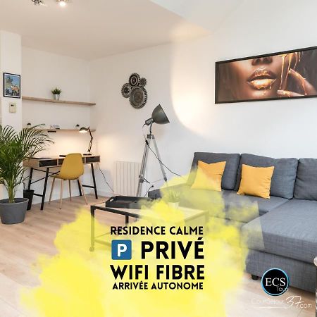 "Le Roll'S" - 1 Chambre - 5 Couchages - Calme - Terrasse - Parking Prive Tours Buitenkant foto