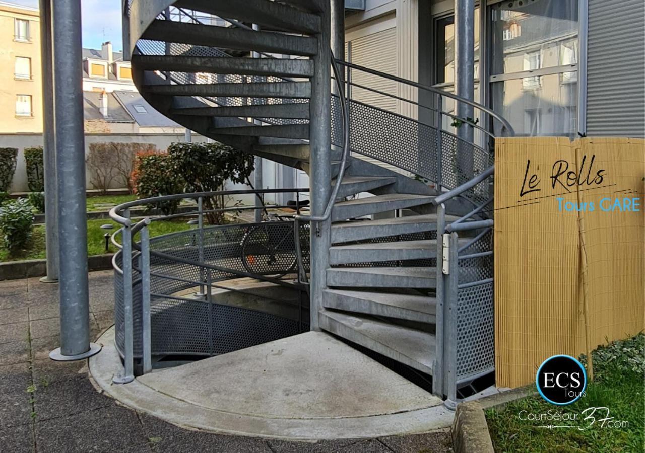 "Le Roll'S" - 1 Chambre - 5 Couchages - Calme - Terrasse - Parking Prive Tours Buitenkant foto