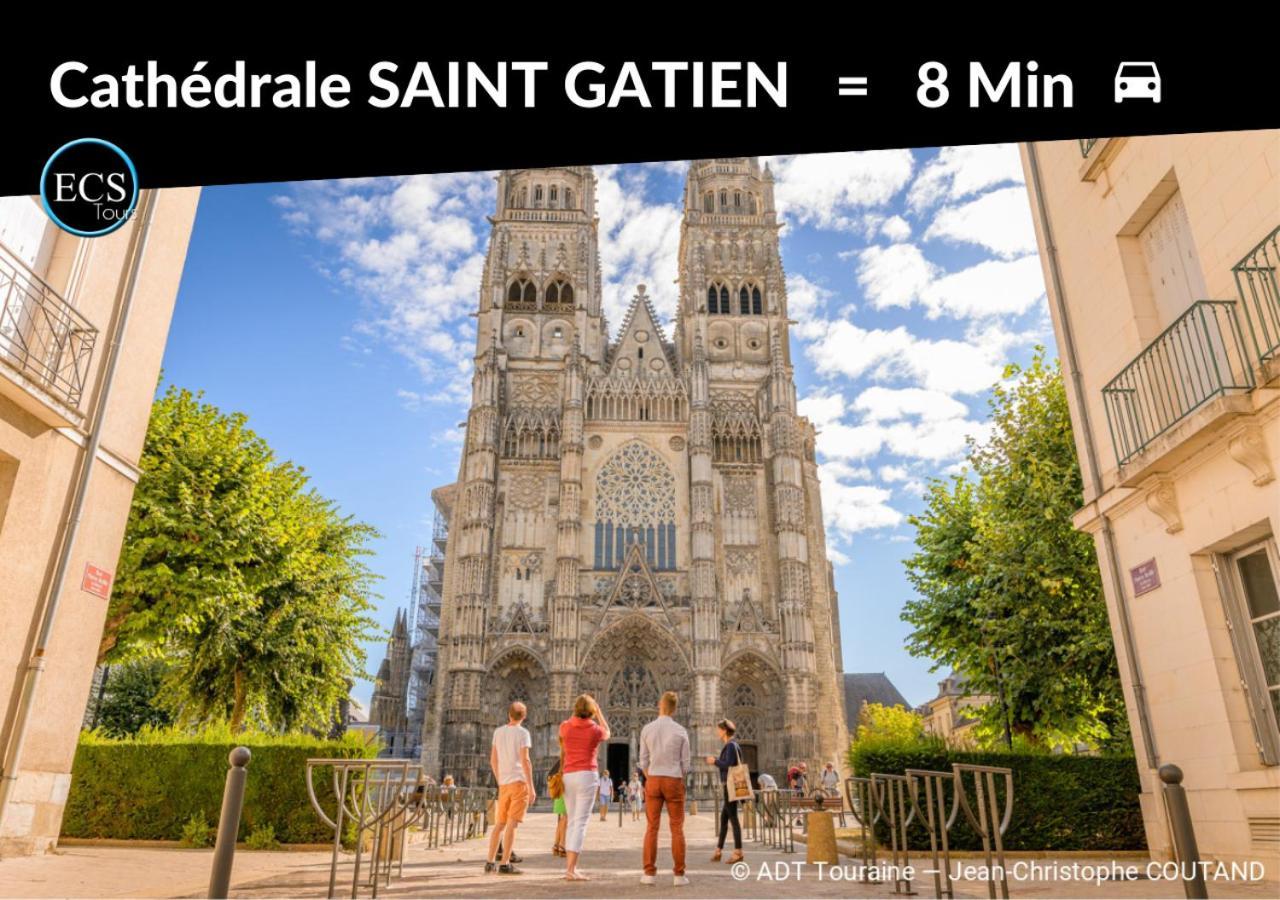 "Le Roll'S" - 1 Chambre - 5 Couchages - Calme - Terrasse - Parking Prive Tours Buitenkant foto